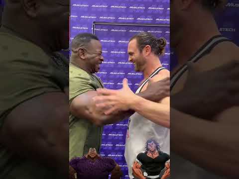 Yujiro Hanma & Biscuit Oliva IRL Faceoff 👹👊🏾 #yujirohanma #bakihanma @ChefRush