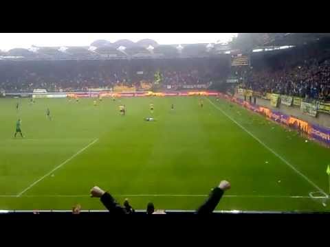 Laatste minuten play off wedstrijd Roda JC Kerkrade - Sparta Rotterdam 26-05-2013