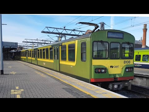 Irish Rail 8100 Class Dart Train 8108 - Connolly Station, Dublin