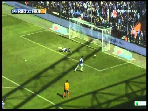 Sampdoria-LECCE 1 a 2 del 10 aprile 2011 (telecronaca primo tempo)