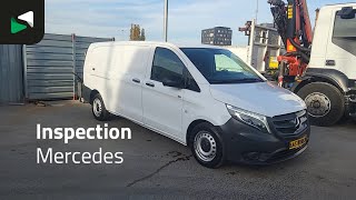 سيارة نقل بضائع صغيرة Mercedes-Benz Vito 110 Dubbele Schuifdeur L3H1 LED Airco Cruise Camera Parkeer | صورة 4 - Autoline