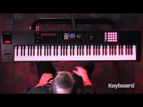Roland FA-08 Workstation First Look 1 of 2