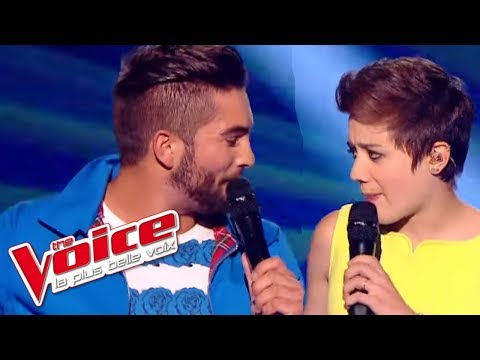 Stromae – Papaoutai  | Kendji Girac & Élodie Martelet | The Voice France 2014 | Demi-Finale