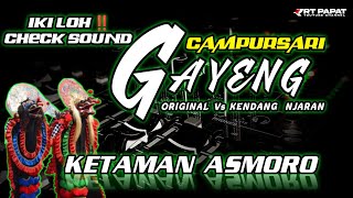Download lagu CEK SOUND GAYENG ‼️CAMPURSARI DANGDUT JARANAN • KETAMAN ASMORO 🔊 mp3