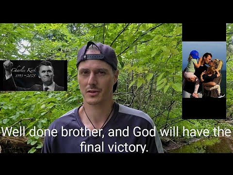 Rest well with the Lord Jesus brother Charlie Kirk. The importance of our stance. 