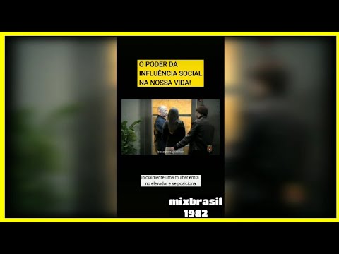 O Poder da Influência Social #mixbrasil1982  #shortsyoutube