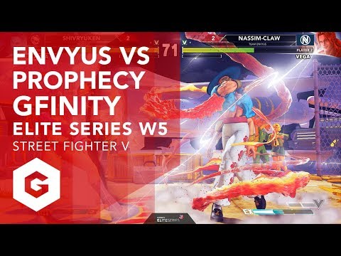SFV: PROPHECY VS ENVYUS HIGHLIGHTS (G1W5 - GFINITY ELITE SERIES SEASON 1)