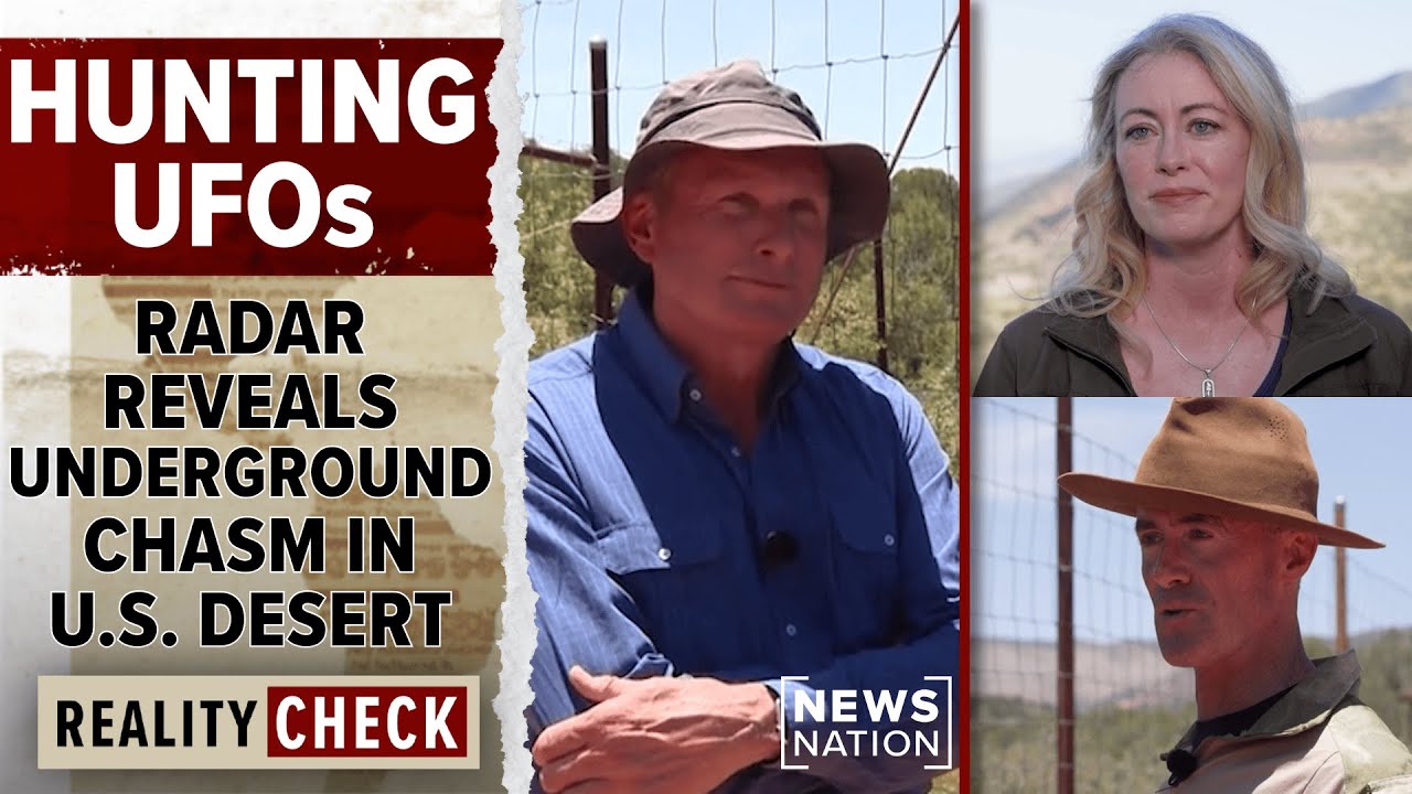 'Hunting UFOs': Radar reveals alleged underground chasm in American Desert