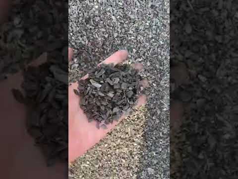 Solid powder wood charcoal for barbeque, for burning, packag...