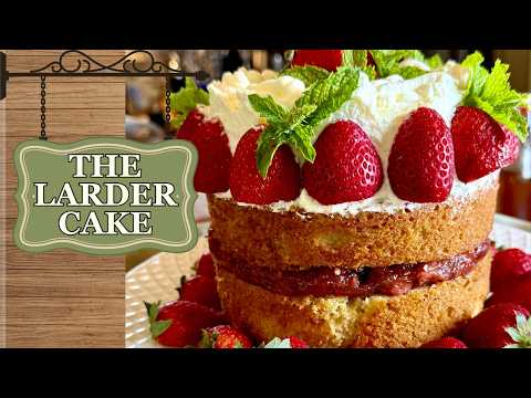 The Larder Cake: 5 Homemade Ingredients 1 Incredible Cake