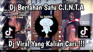 Download lagu DJ BERTAHAN SATU CINTA | D'BAGINDAS TREND FYP TIKTOK! mp3