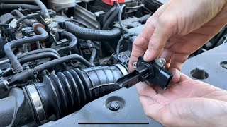 Clean Mass Air Flow Sensor (MAF) on a 10th generation Honda Civic (2016 - 2021)