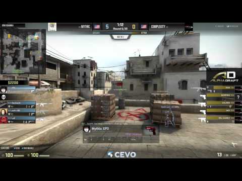 compLexity vs Mythic Game 1 (CEVO-P CS:GO Season 8) - Vansilli & Dust