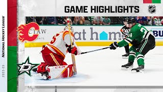 Flames @ Stars 3/6 | NHL Highlights 2023