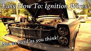 How To: Spark Plug Wires! 1965 Ford Galaxy 289
