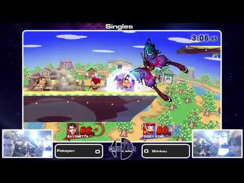 Pokepen (Bayonetta) vs Shinkou (Diddy Kong) - Orbitar 41 - Winners Semis