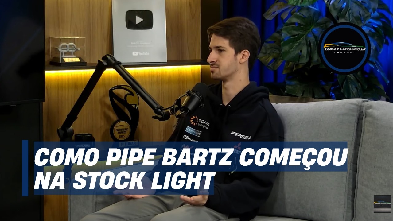 Como Pipe Bartz começou na Stock Light: “Foi milagre” | Motorgrid Podcast