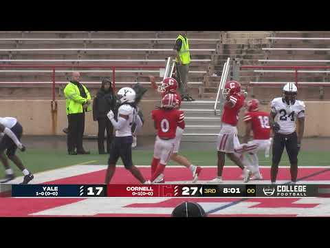 Highlights: Cornell Football vs Yale - 9/28/2024