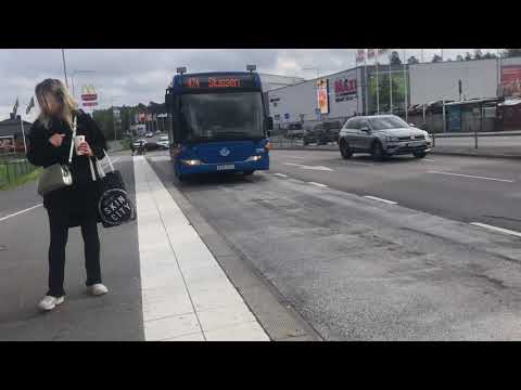 Resa med buss 474 från Mölnvik till Skogsbo