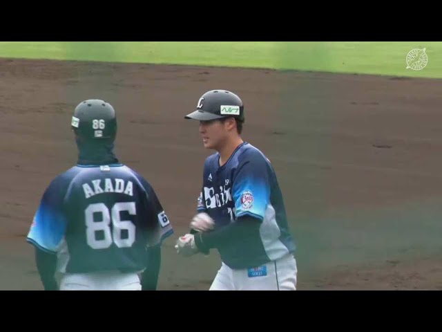 【ファーム】ライオンズ・齊藤誠人がタイムリーヒットを放つ!! 2022年6月14日  千葉ロッテマリーンズ 対 埼玉西武ライオンズ