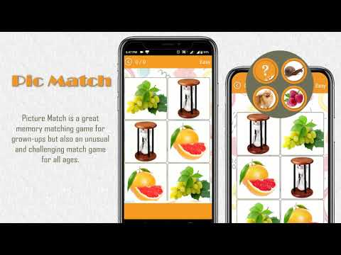 Picture Match-Memory Card Game