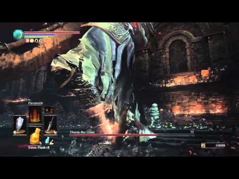 DARK SOULS™ III EPIC FIGHT VS YHORM THE GIANT