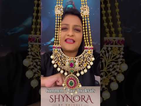 Rajwada Peacock Pearl Haar Set