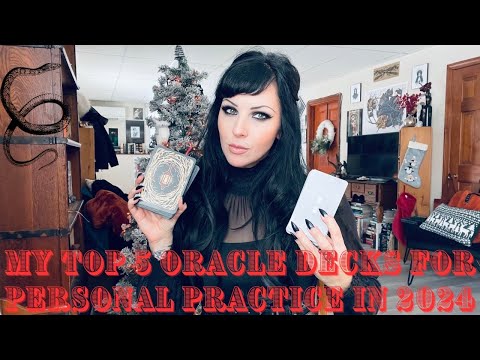 The Commitment List: My Top 5 Oracle Decks for Personal Practice in 2024