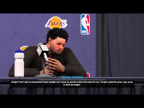 NBA 2K15 - MYCAREER - Getting Ejected Cutscene