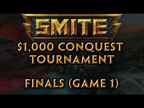 Smite: $1,000 Conquest Tournament (NA) - Finals (Game 1 of 3)
