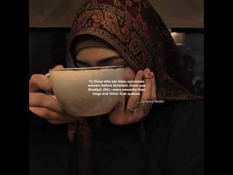 Before Feminism, There Was Khadijah (RA) | Islam Honors Women💕||#shorts #islam #quotes