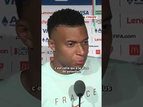 Mbappé pense que ces Bleus là ont le plus grand potentiel possible #FIFAWorldCupOnYT #CoupeduMonde