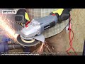 Elektrinis kampinis šlifuoklis Graphite 2350W, (59G207)