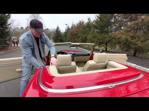 1989 Mercedes-Benz 560SL Signal Red over Creme Beige Leather 3/3/23