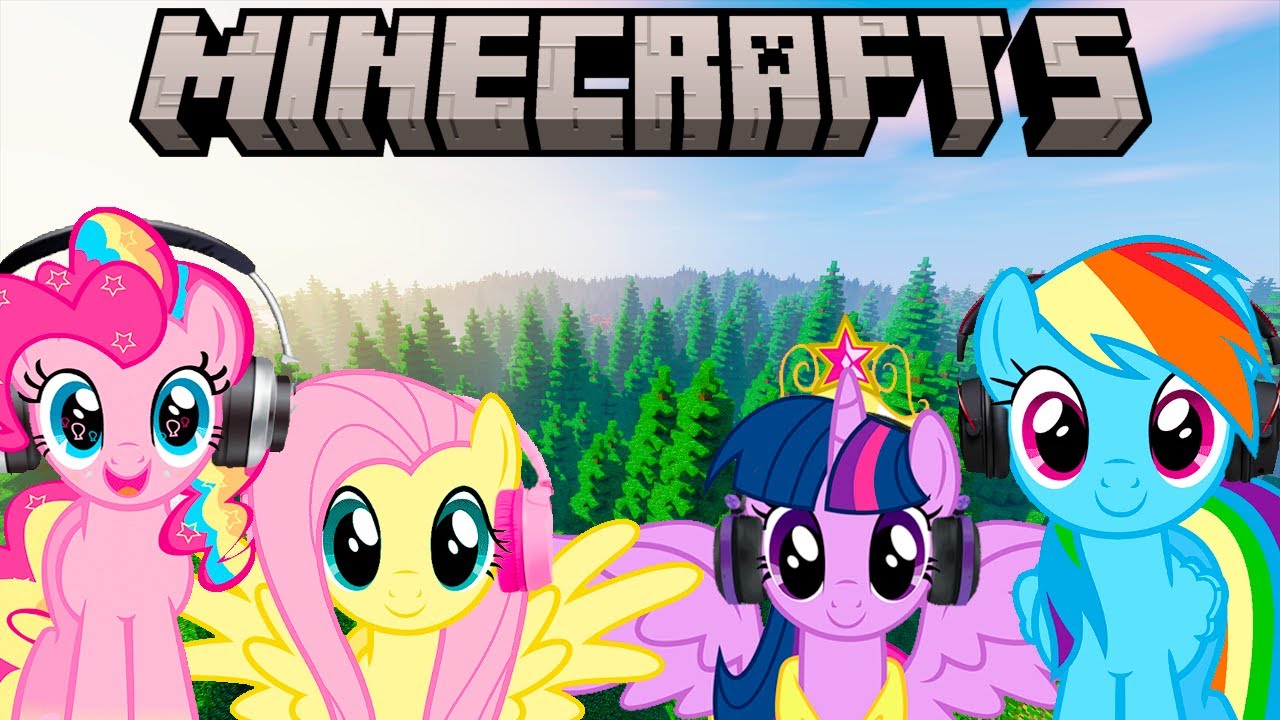 My Little Pony Plays Minecraft 5