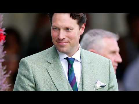 King Charles equerry Lieutenant Colonel Johnny Thompson private wedding with high society girlfriend