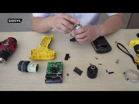 Cómo desmontar y montar un taladro eléctrico.