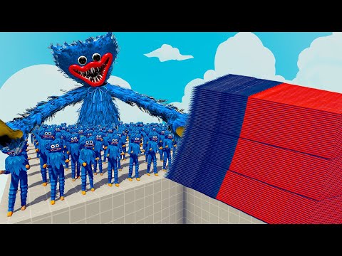 200x HUGGY WUGGY + 1x GIANT vs EVERY GOD - Totally Accurate Battle Simulator TABS