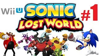 Let's Play Sonic Lost World Nintendo Wii U + With Tim &amp; Kieran + Part 1 The Intro Bit &amp; First Level!