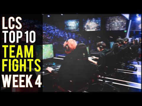 Top 10 Teamfights | LCS Week 4 Spring 2016