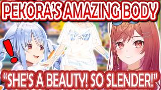 Ririka Was Surprised by Pekora's Amazing Body When She Met Her in Person