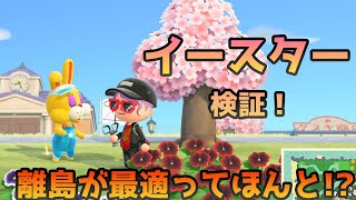 【あつ森】離島がたまご集めに最適ってホント？【検証】