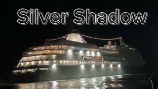 Cruise Ship Silver Shadow transits the Cape Cod Canal 10/15/25