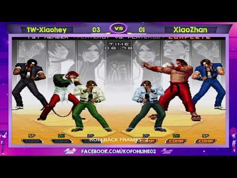 TW-Xiaohey Vs XiaoZhan FT15 KOF 2002 UM - Grande Performance