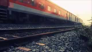 preview picture of video 'Indian Railways - Sudden Attack By The August Kranti Rajdhani Express!'