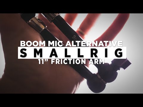 AWESOME Boom Mic Alternative // SMALLRIG 11'' Friction Arm