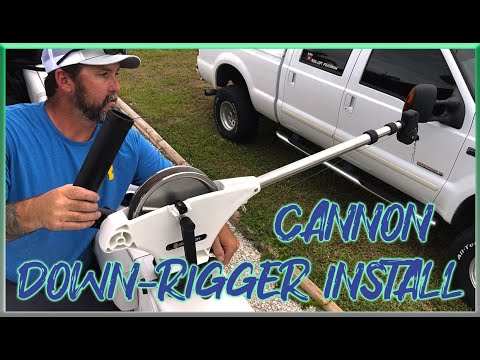 CANNON DOWNRIGGER INSTALL | SEA FOX 228 COMMANDER