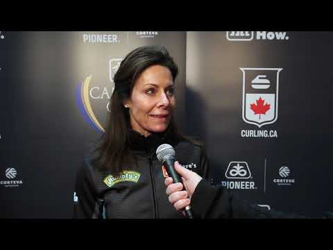 2019 Home Hardware Canada Cup - Media Scrum - Draw 3
