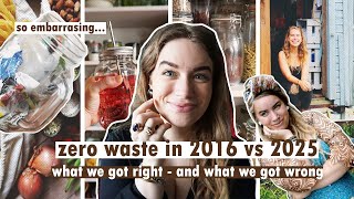 My Zero Waste Lifestyle In 2016 Vs 2025 // What I Still Do And What I Dropped