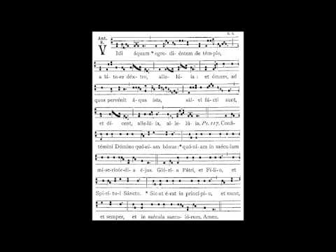 Vidi Aquam - Gregorian Chant